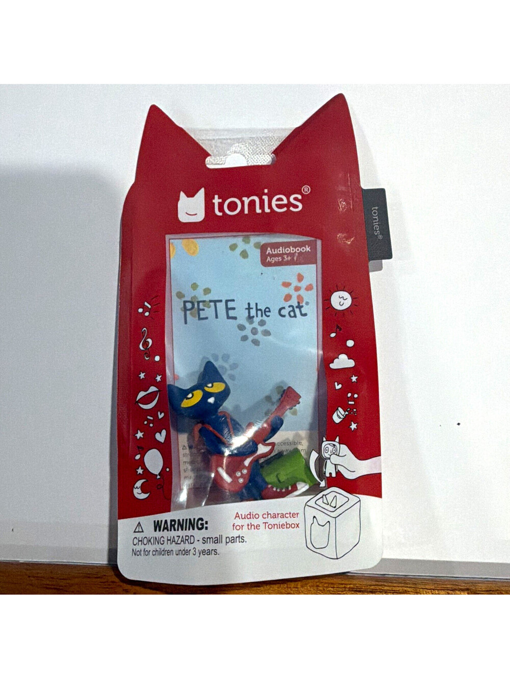 tonies Pete the Cat Audiobook Audio Character for Toniebox, Ages 3+